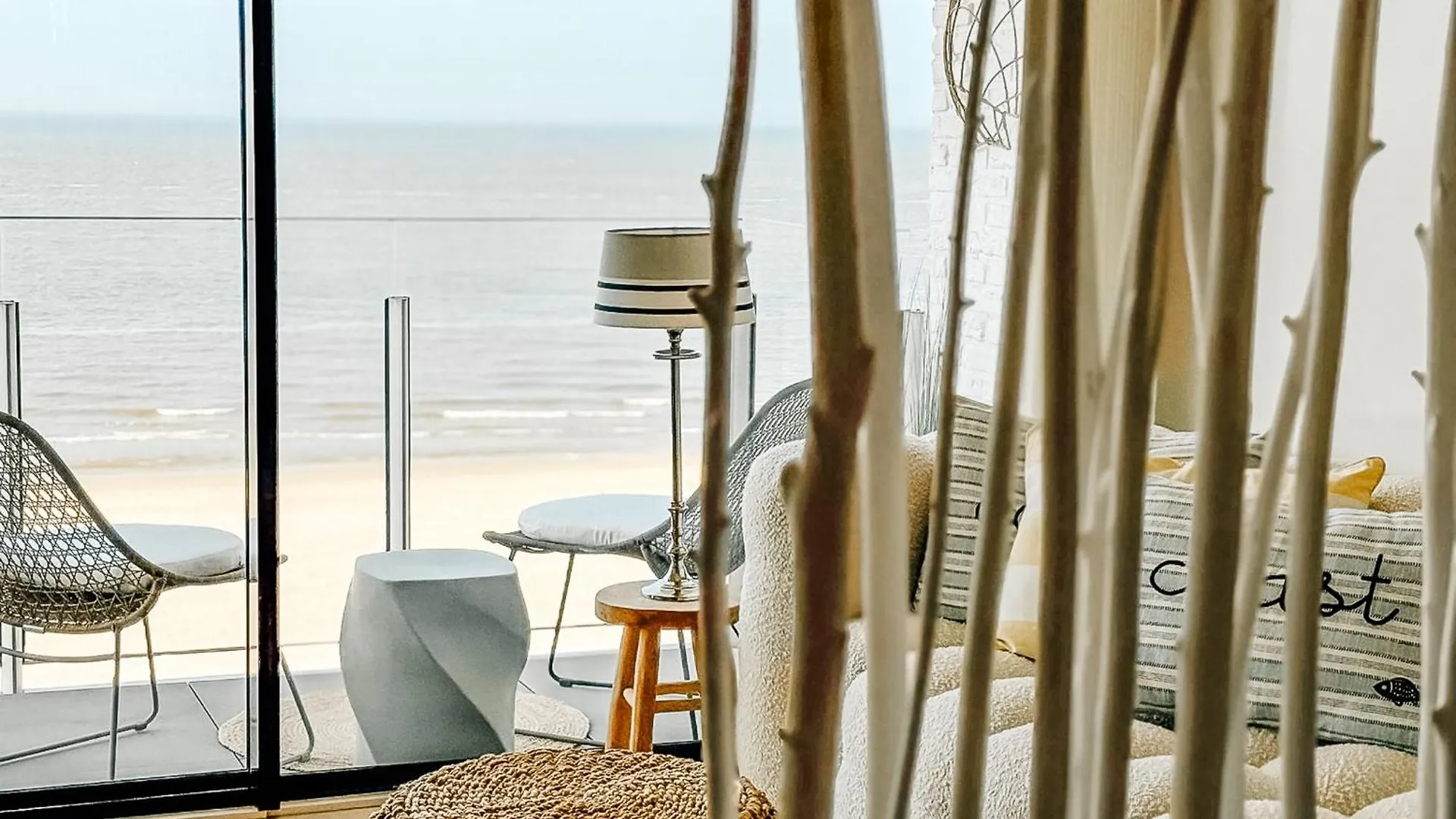 La Meremoi - Studio Middelkerke Balcony And Sea View